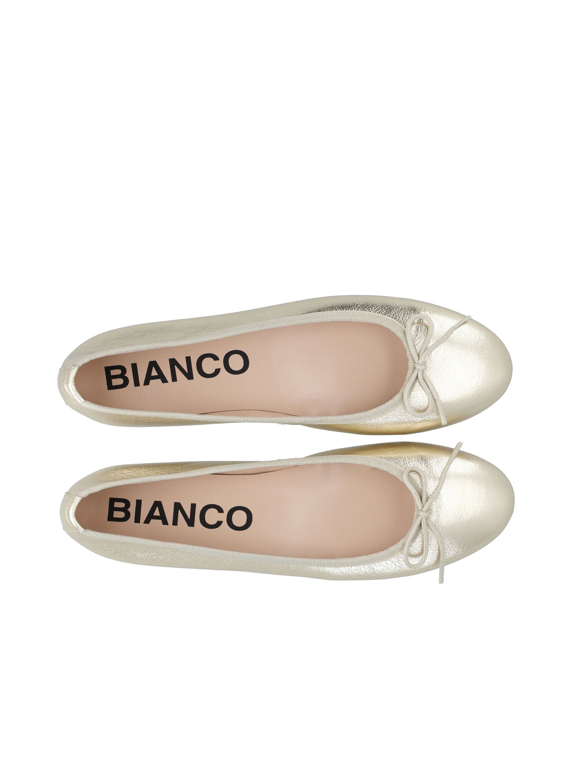 Carousel image - BIAMADISON BALLET FLATS, Gold | 4
