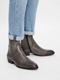 Product image thumbnail - BIABECK LEATHER BOOTS, LightGrey | 2