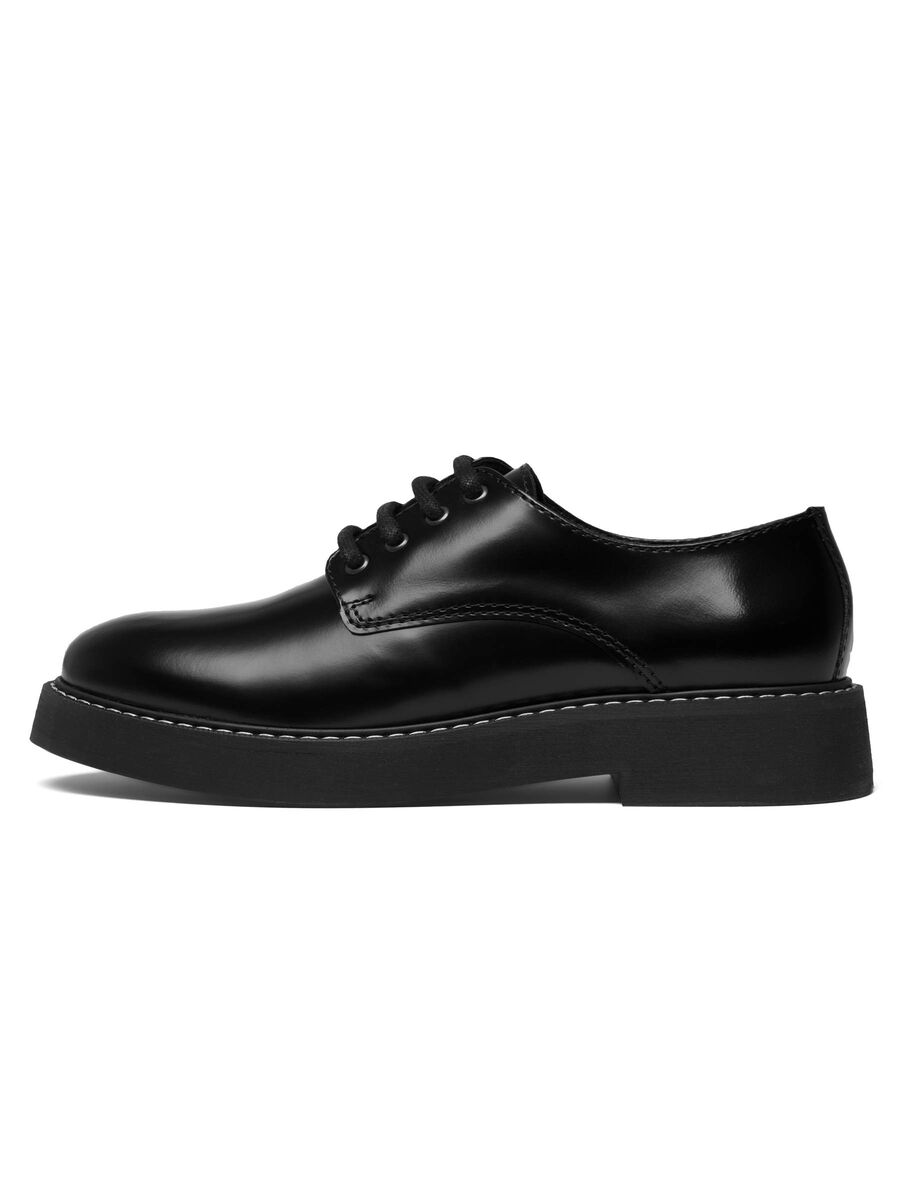 Bianco BIAGISSEL DERBY SHOES, Black, highres - 11250009_Black_001.jpg