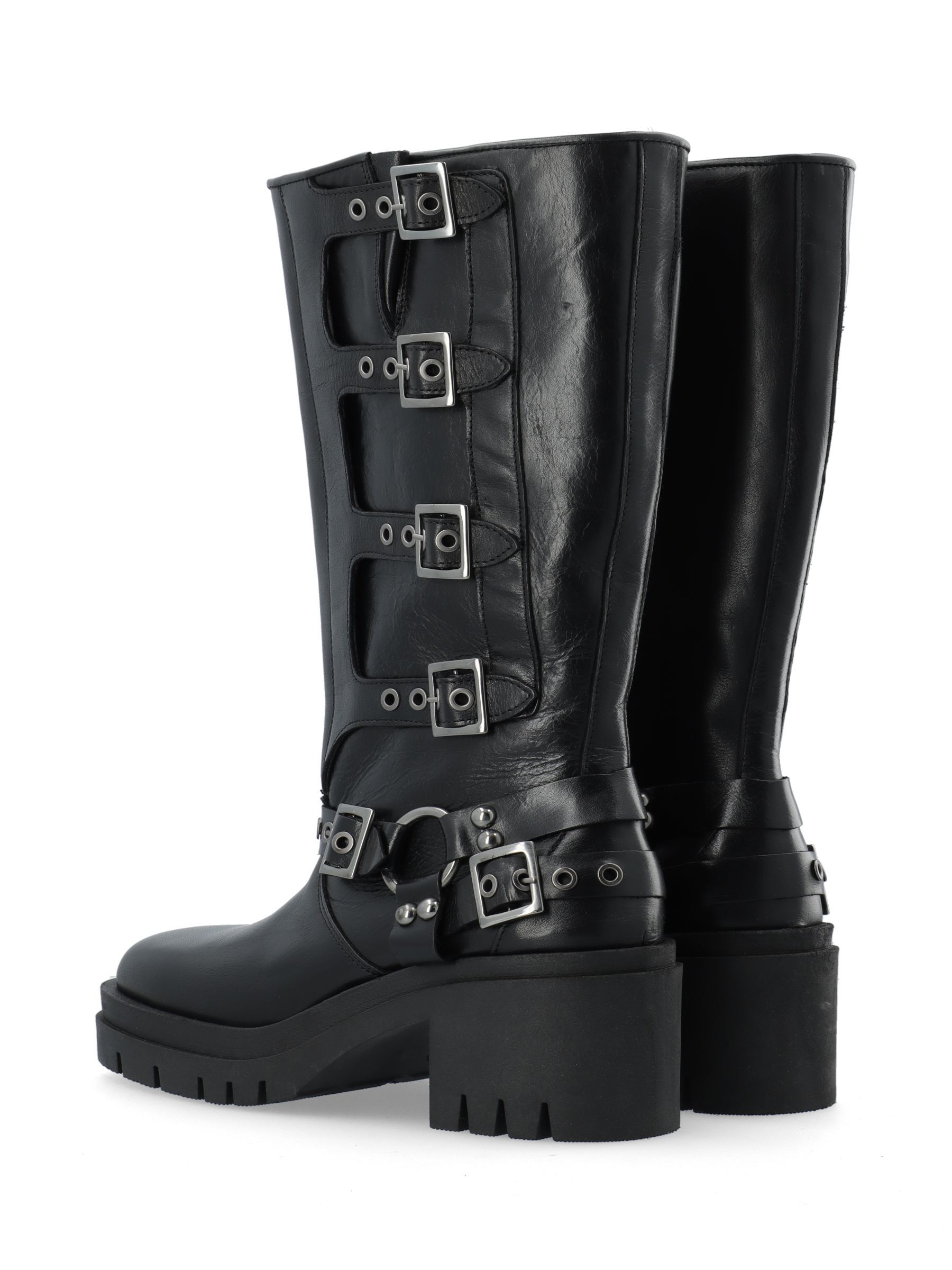 Biker boots black friday store