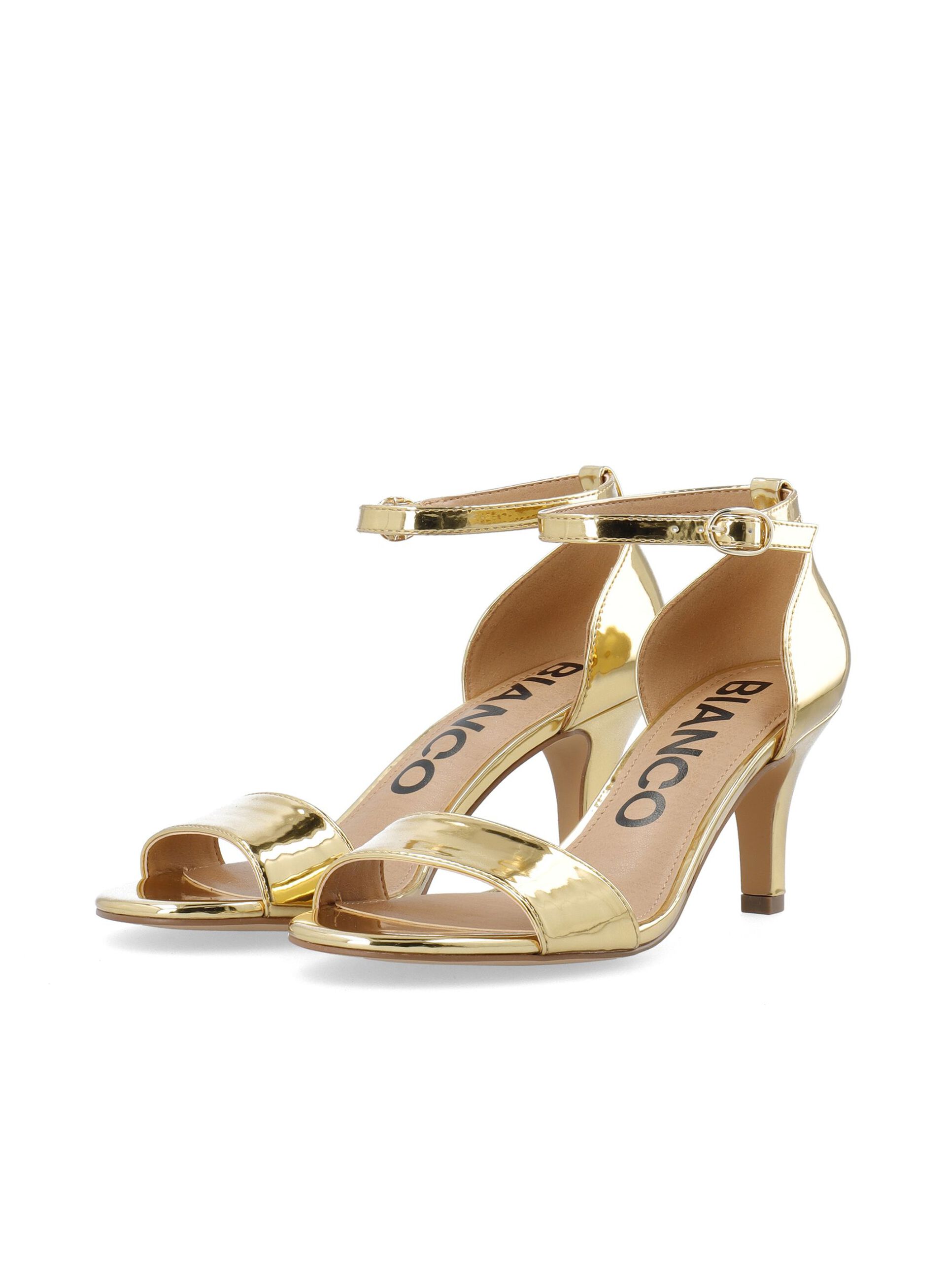 Carousel image - BIAADORE SANDALIAS DE TIRAS, Gold | 3
