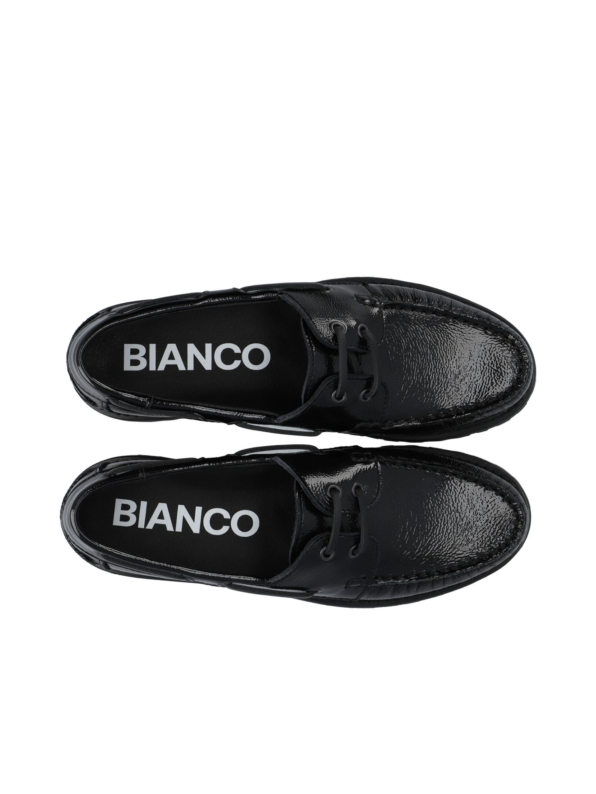Carousel image - BIACAPRI BOAT SHOES, Black | 4
