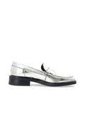 Bianco BIASOFIE LEATHER LOAFERS, Silver, highres - 11251308_Silver_004.jpg
