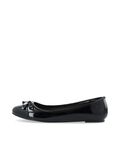 Product image thumbnail - BIACELINE BALLET FLATS, Black | 1
