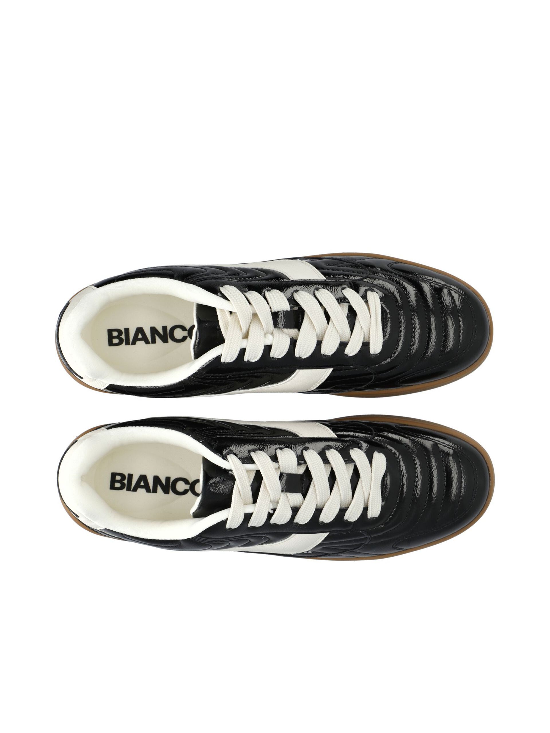 Carousel image - BIABERLIN LOW TOP SNEAKER, BlackBlackPatent | 4