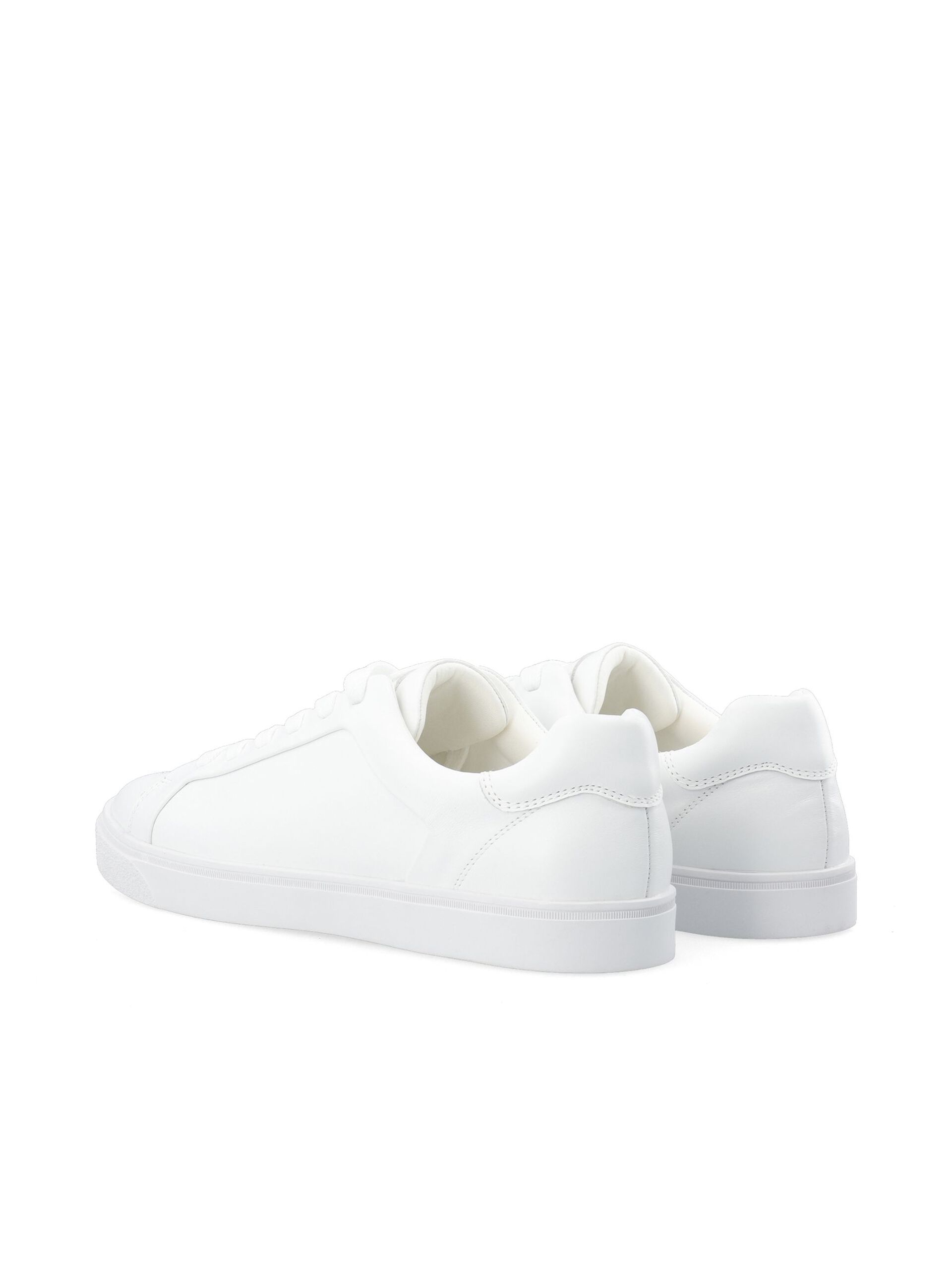 Carousel image - BIAJACK LEATHER TRAINERS, White | 5