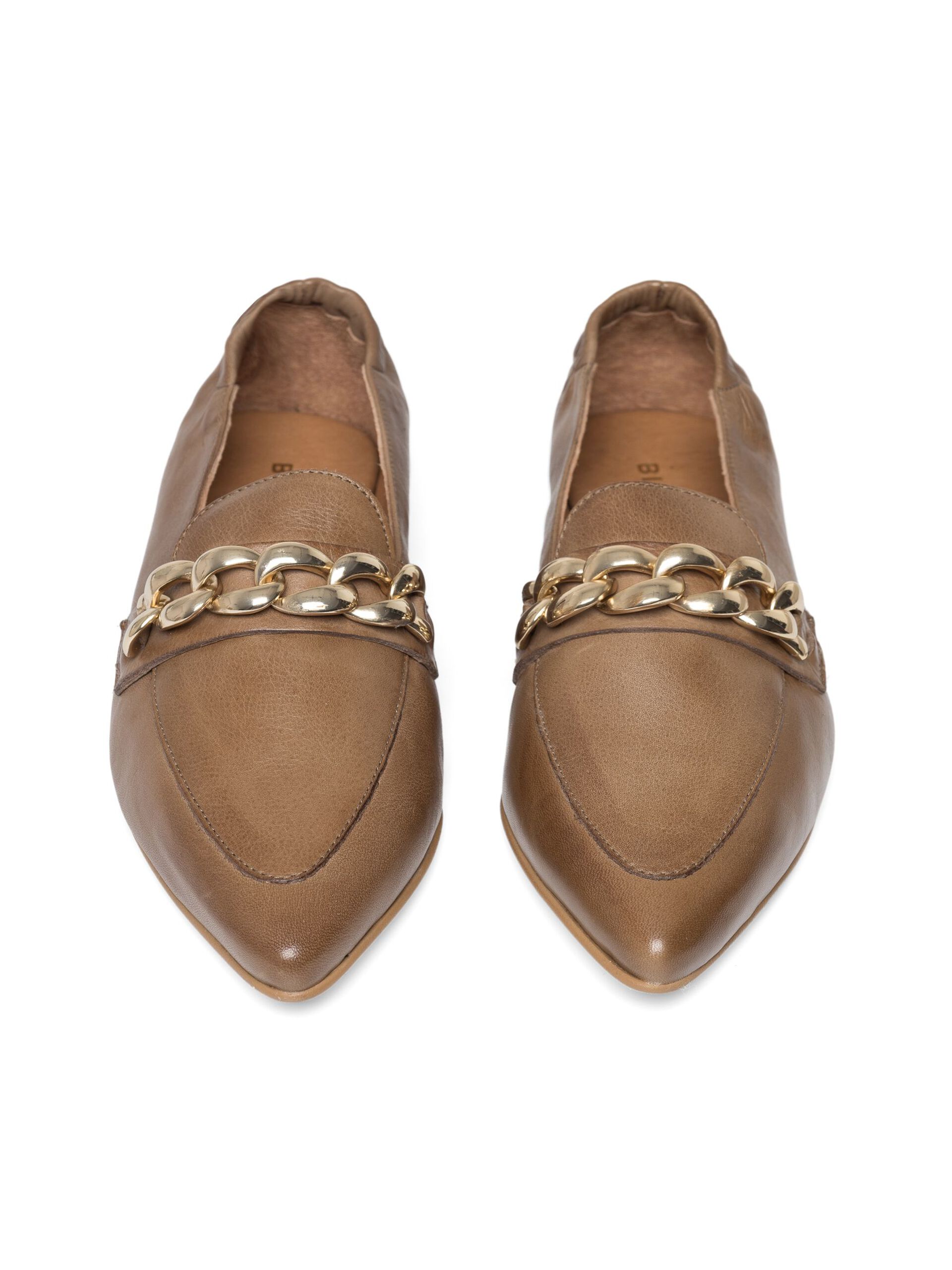 Carousel image - BIATRACEY MOCASSINI IN PELLE, Beige 6 | 2