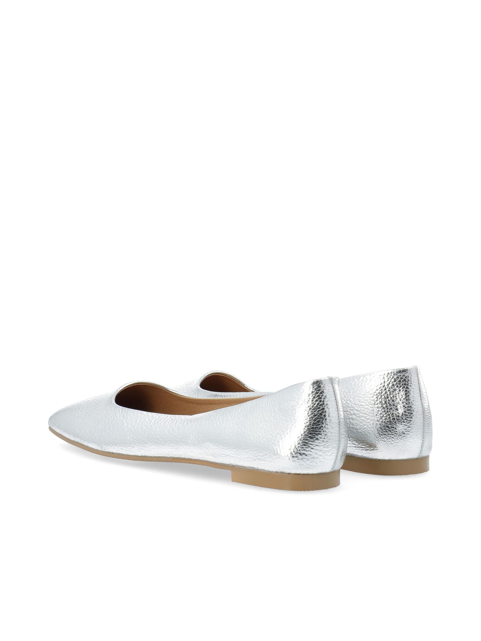 Carousel image - BIAMARRY BALLET FLATS, Silver | 5