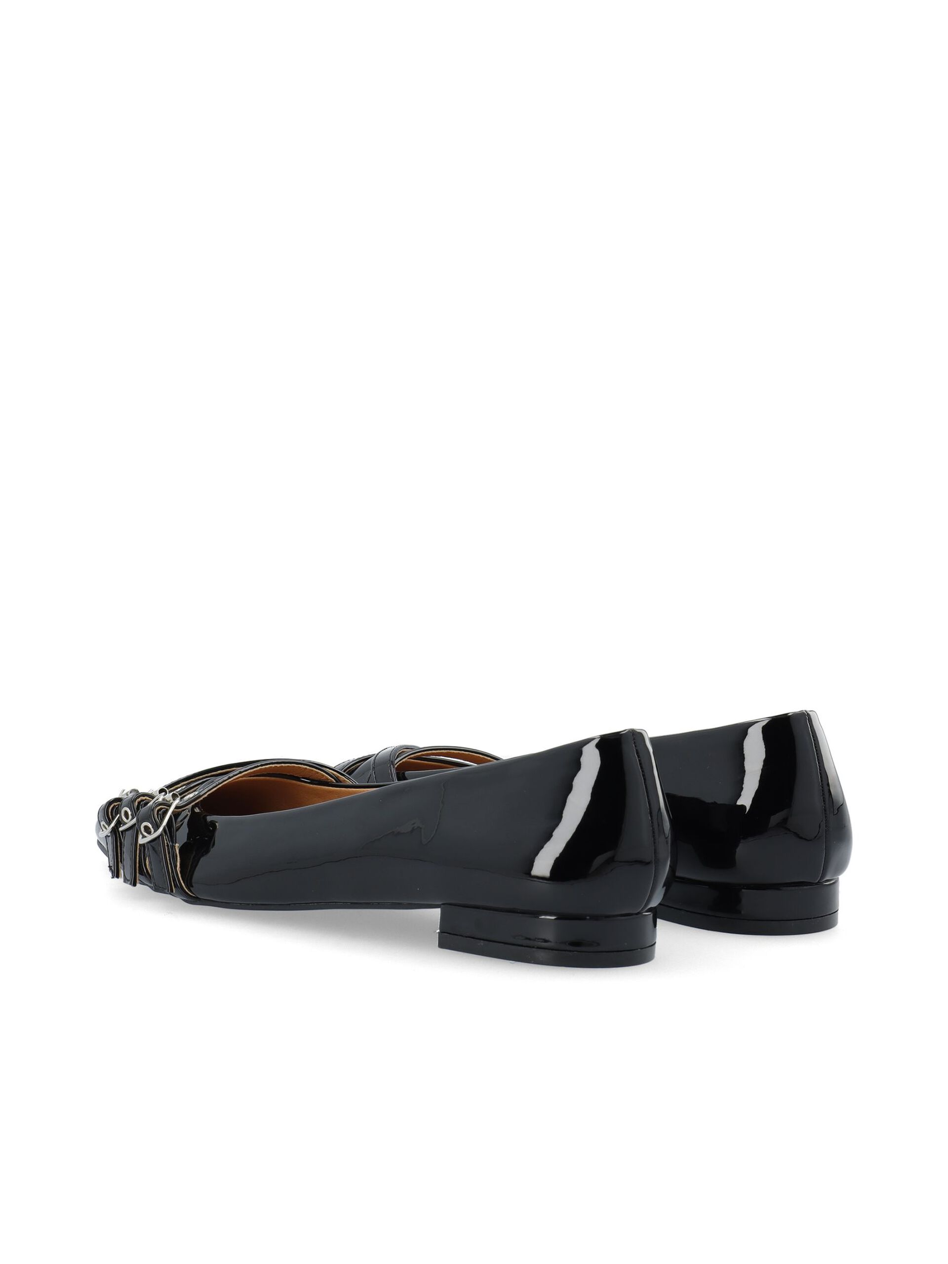Carousel image - BIABARI BALLET FLATS, BlackPatent | 5