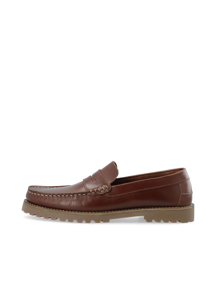 Product tile image - BIAGREG LEREN LOAFERS, Brown | 12520547_Brown