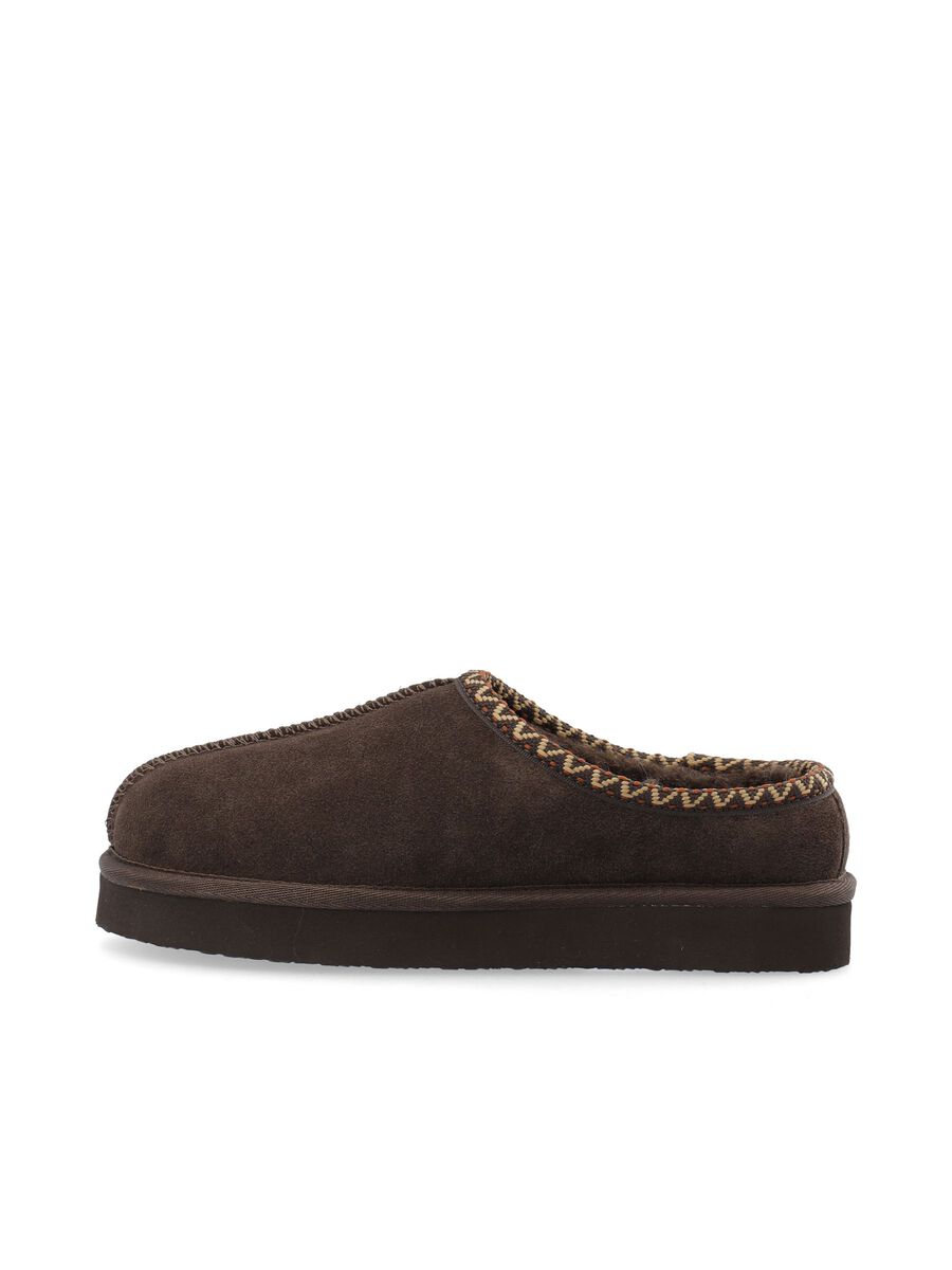 Product tile image BIASNOW BRAIDED FLATFORM SLIPPERS, DarkBrown 11332278_DarkBrown