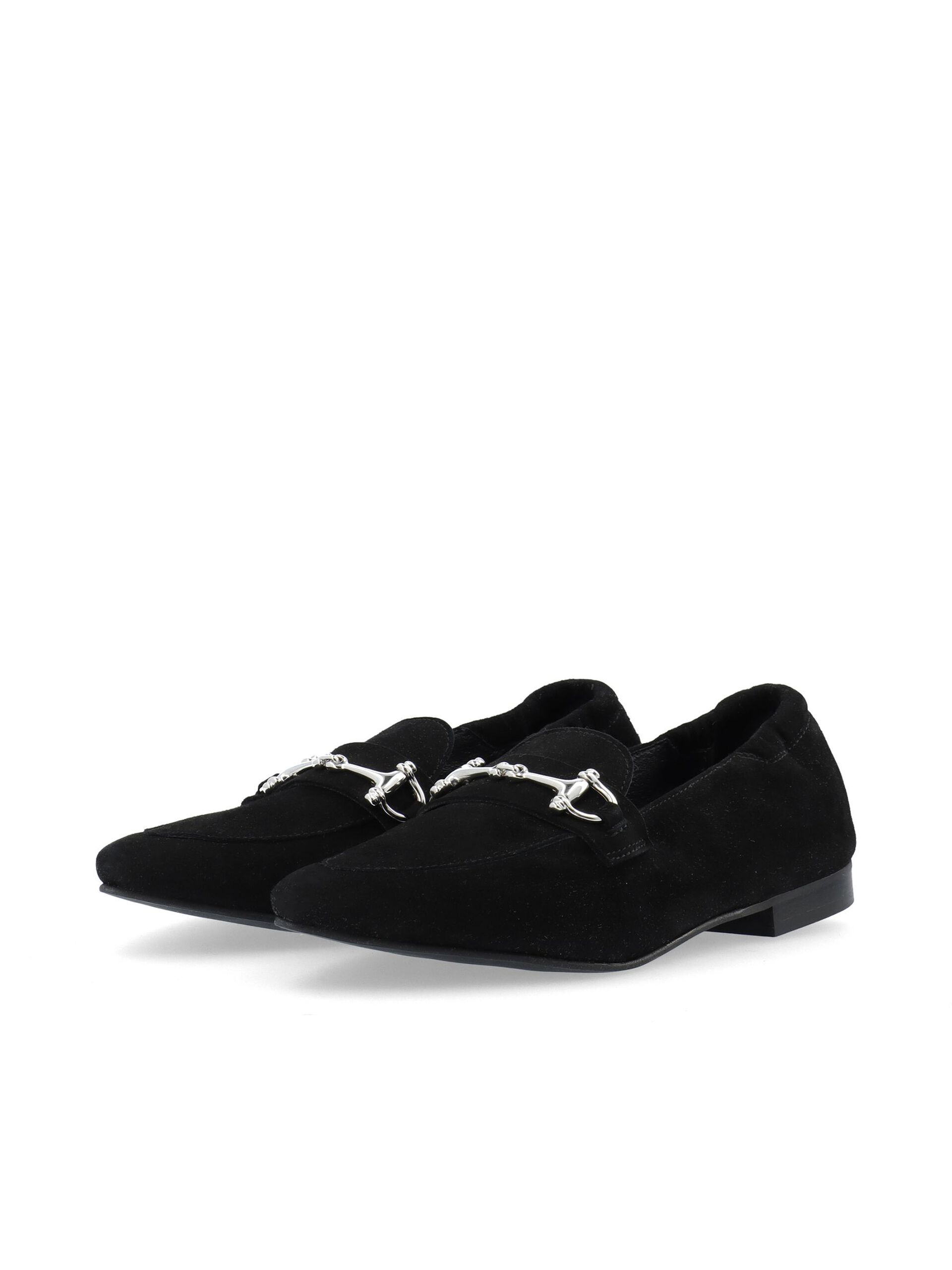Carousel image - BIATRACEY MOCASSINS EN DAIM, Black | 3