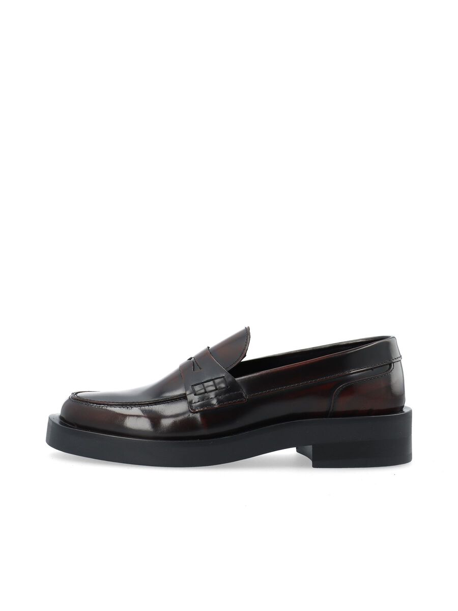 Bianco BIAMONACO LEATHER LOAFERS, Burgundy, highres - 11251325_Burgundy_001.jpg