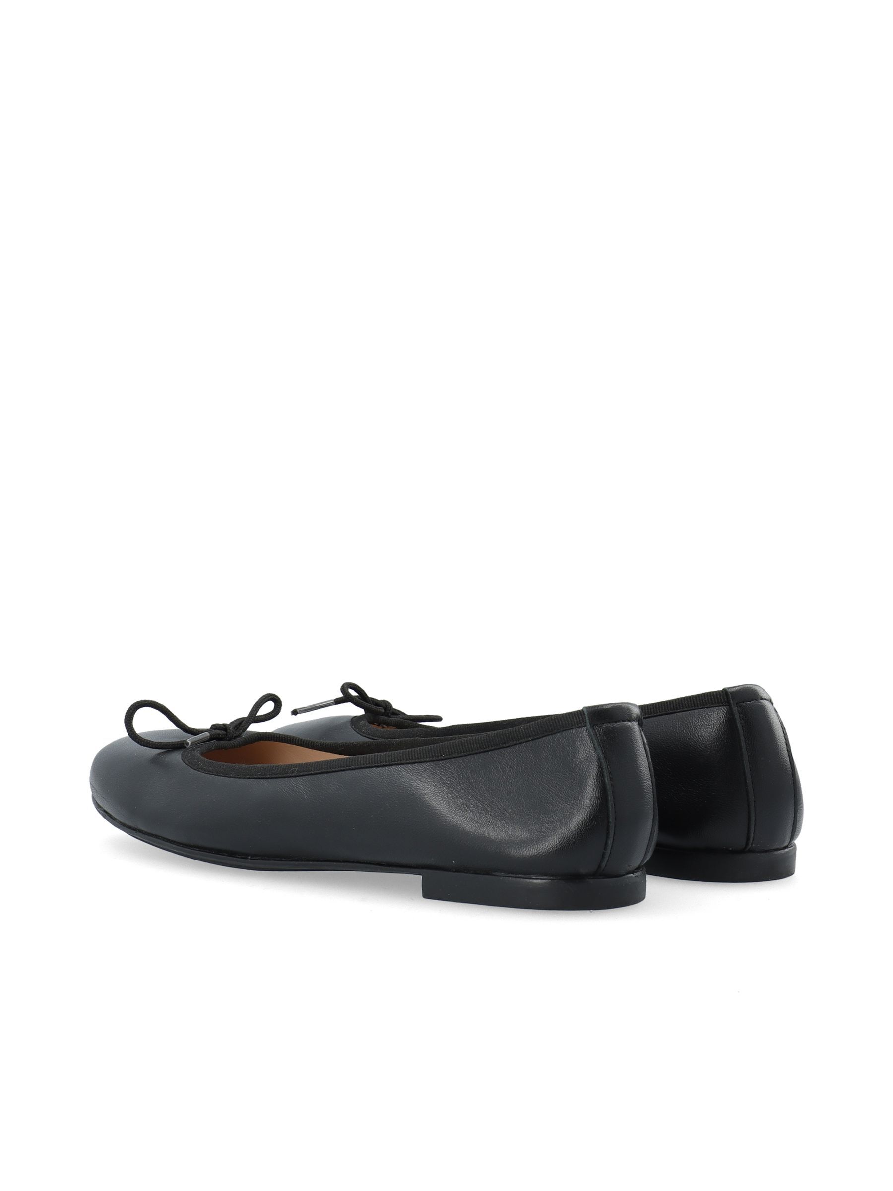Black ballerina shoes best sale