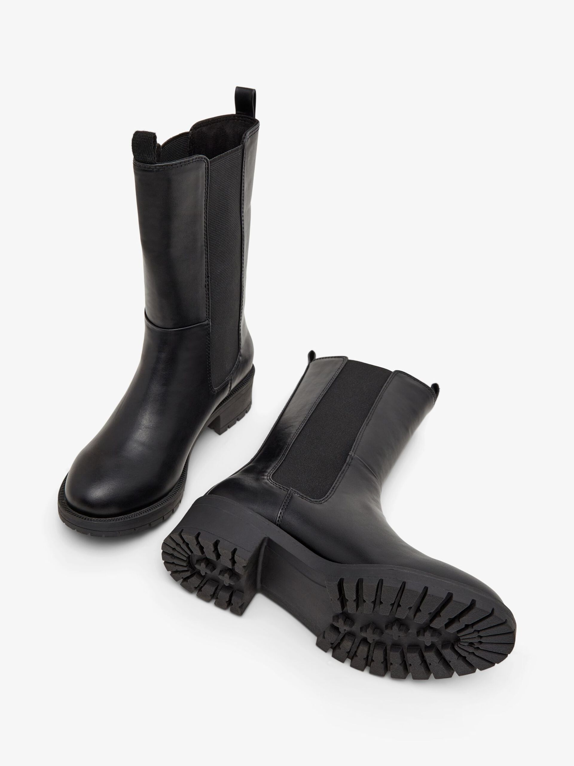Carousel image - BIADELYN LONG BOOTS, Black | 4
