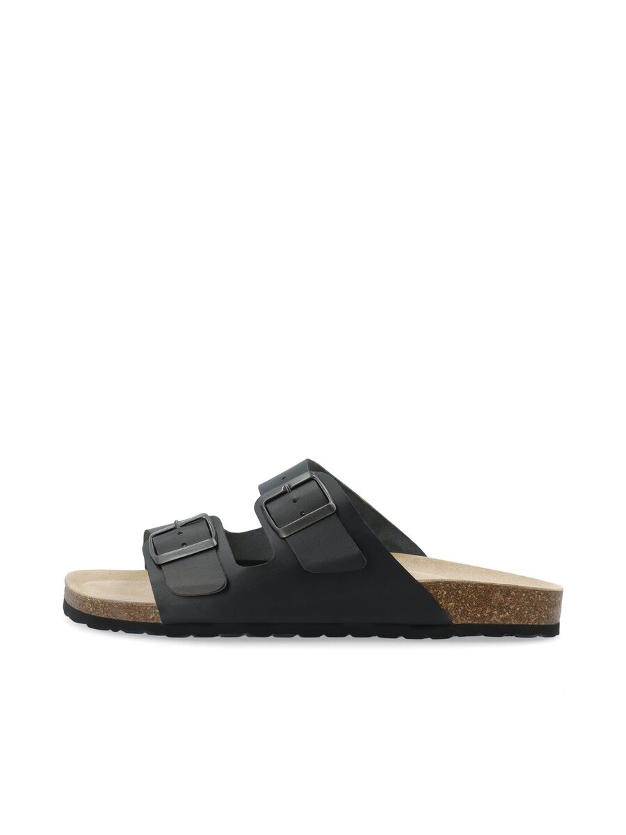 Bianco BIALORENZO BUCKLE SANDALS, Black, highres - 12500483_Black_001.jpg
