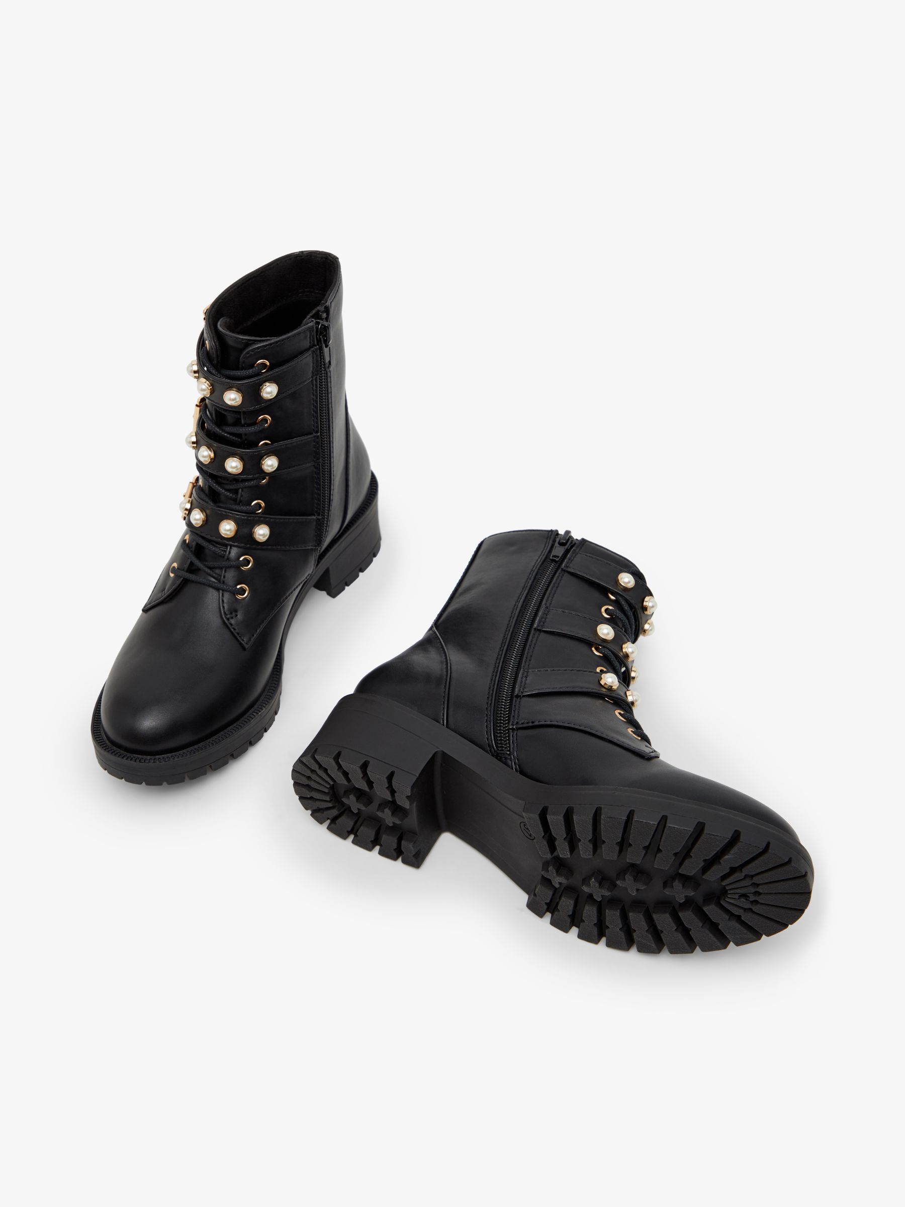 Bianco pearl biker boot hot sale