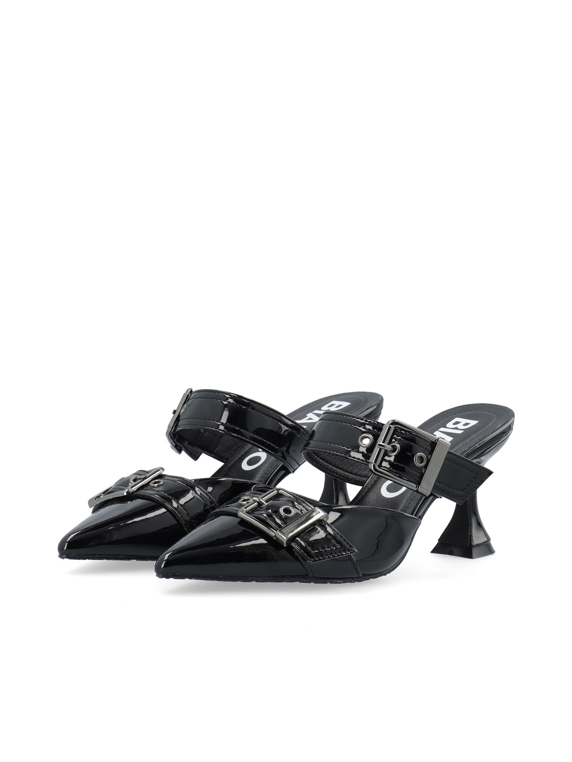 Carousel image - BIAGLAM MULES, Black | 3