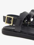 Bianco BIADEBBIE SANDALES EN CUIR, Black, highres - 92050471_Black_006.jpg