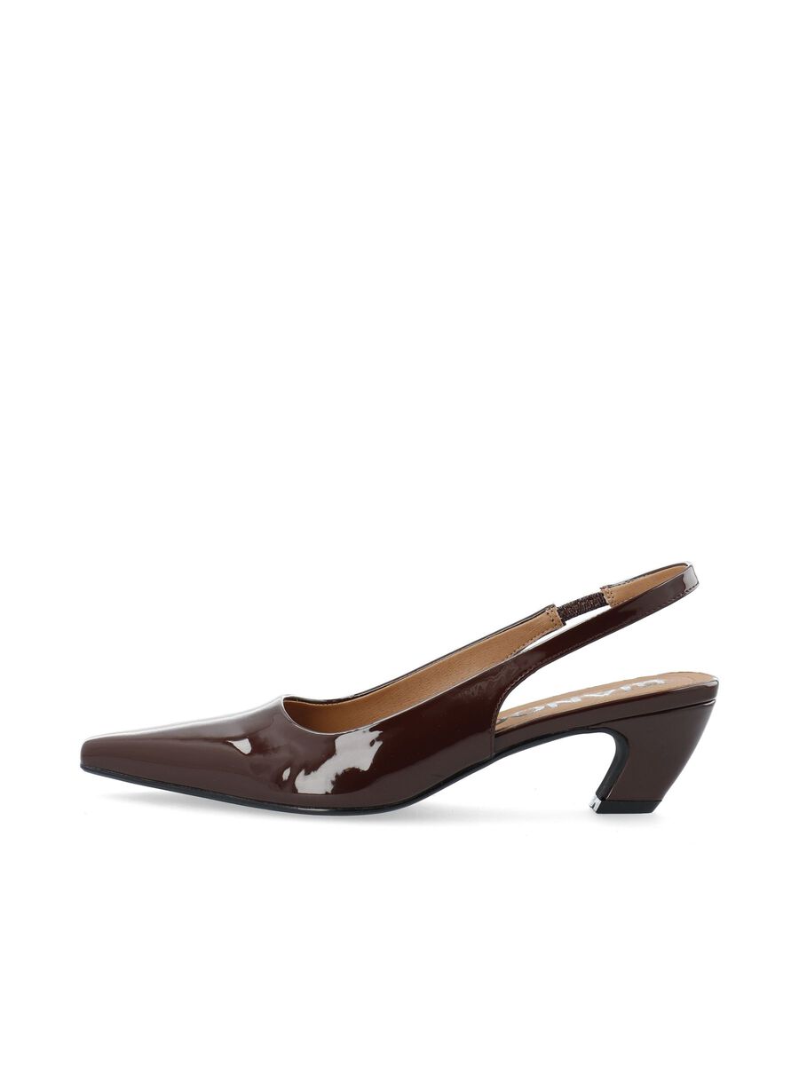 Carousel image - BIABALEY SLINGBACKS, BrownPatent | 1