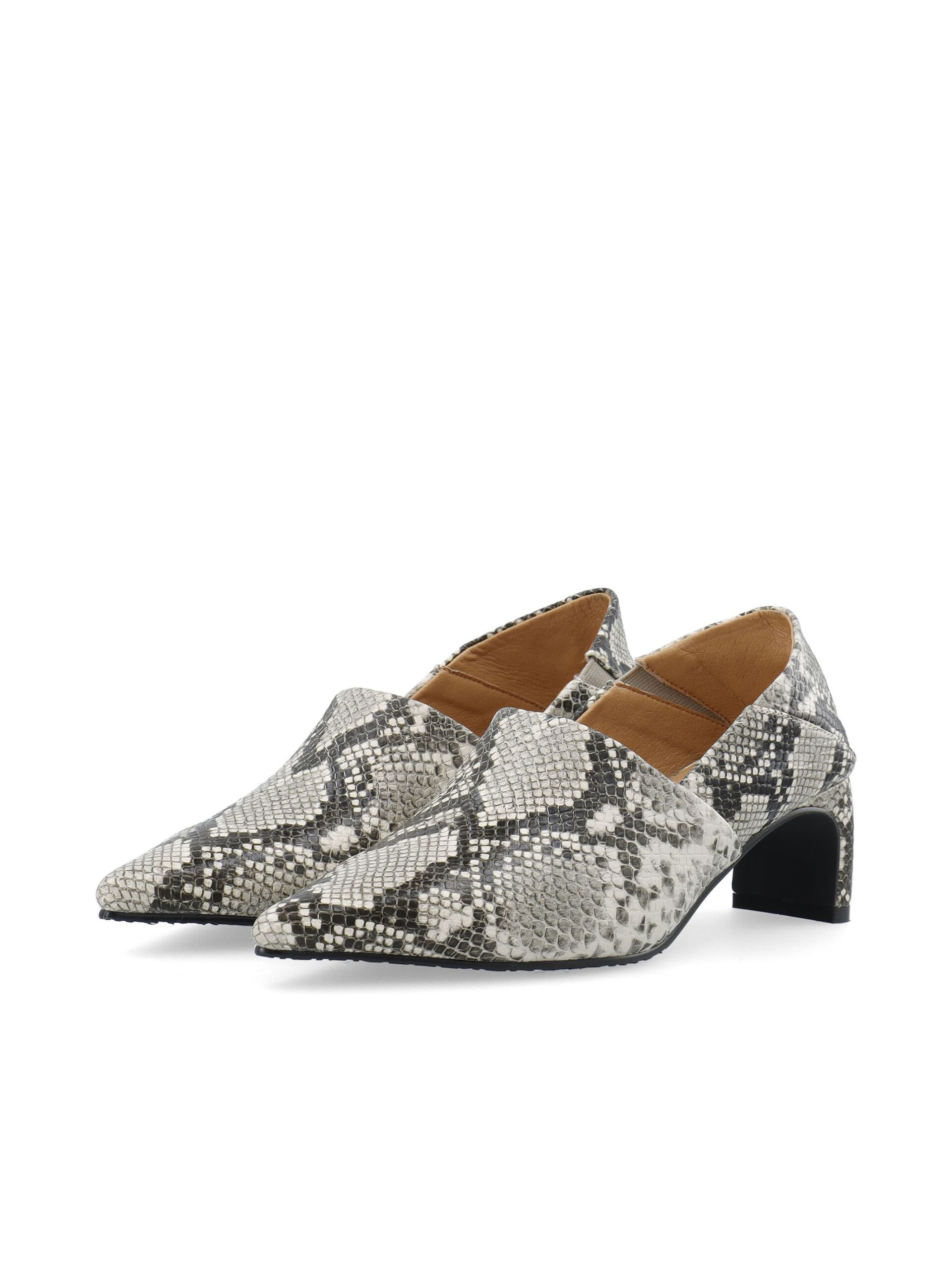 Carousel image - BIAROWE MULES, WhiteSnake | 3
