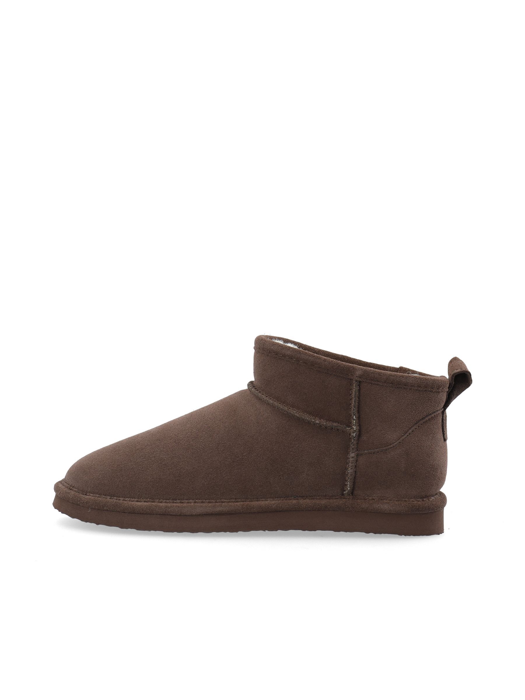 Grey BIASNOW SUEDE BOOTS Bianco