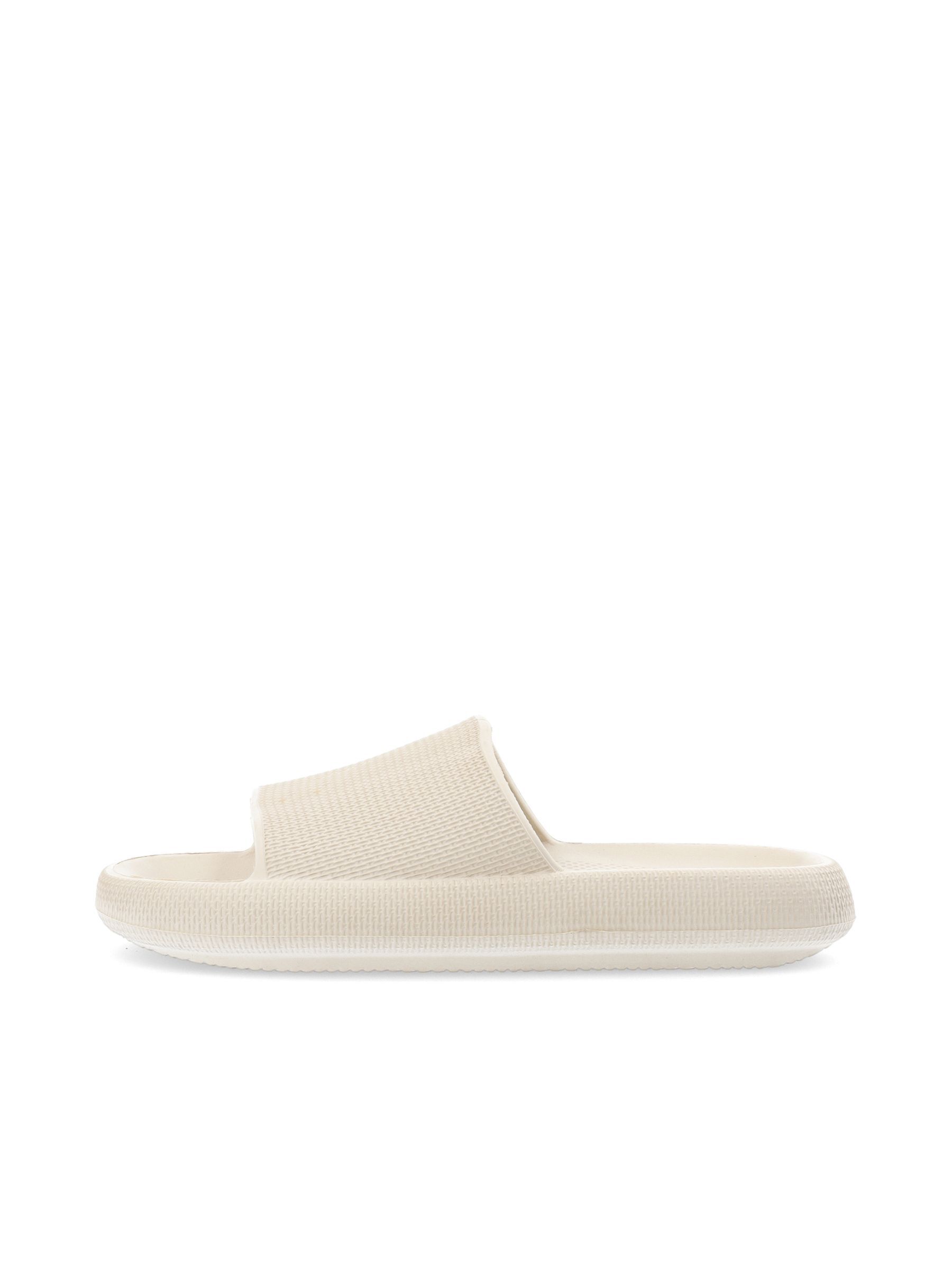 SANDALO A CIABATTA White Bianco