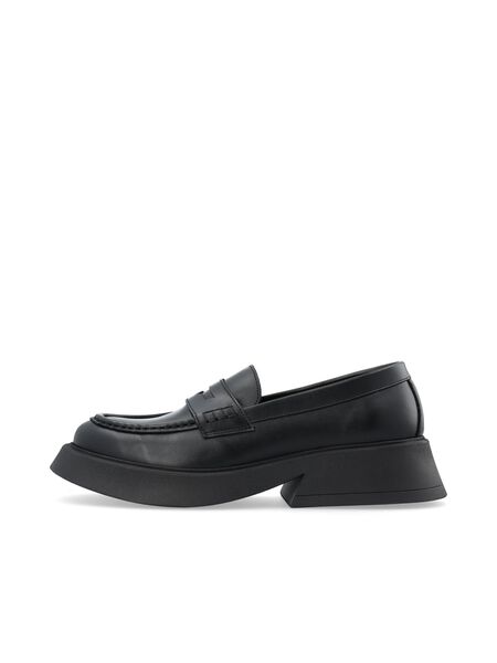 Bianco BIAHAILEY LEATHER LOAFERS, Black, highres - 11250621_Black_001.jpg