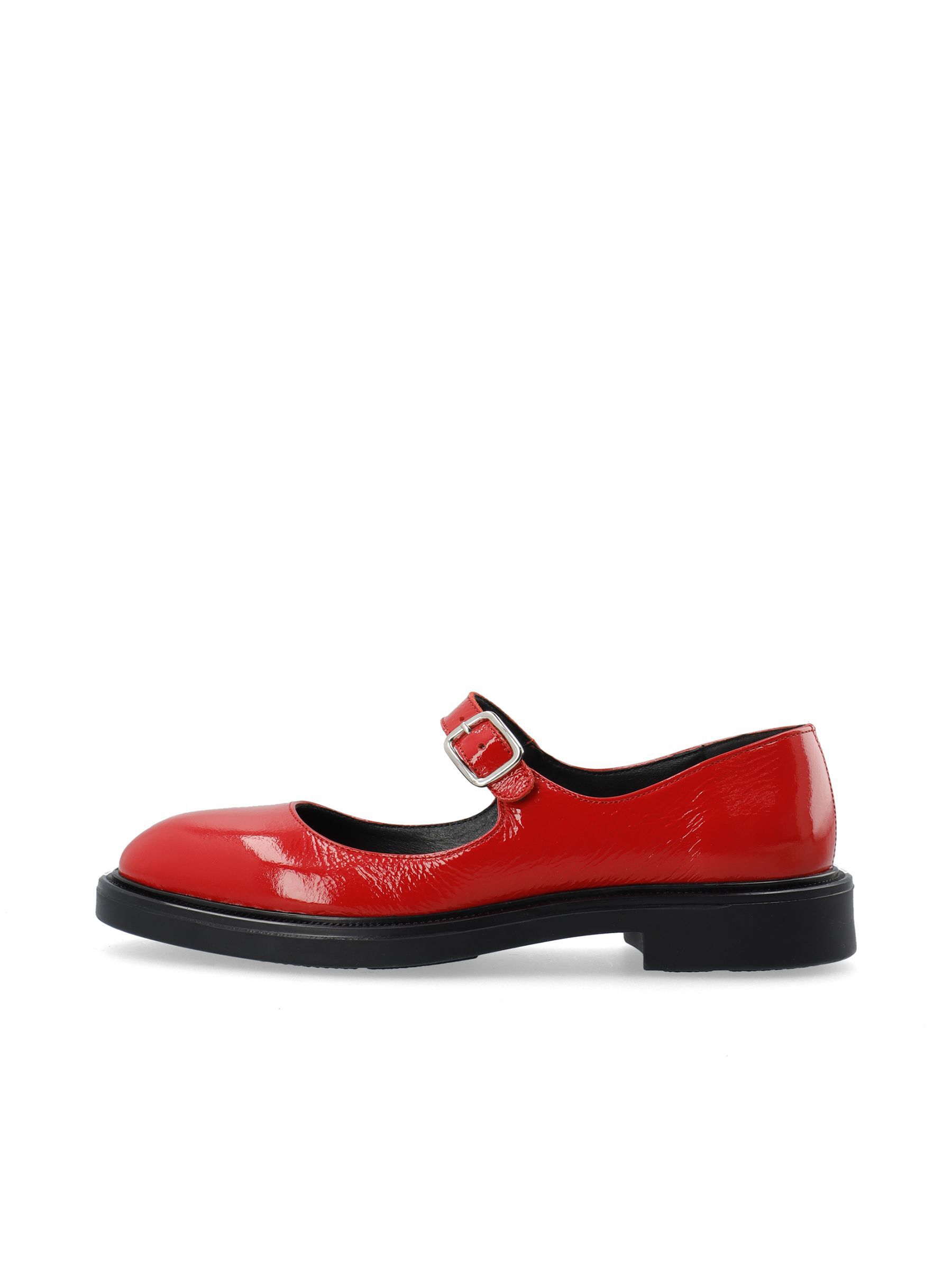 Red BIAADDA MARY JANE SHOES Bianco