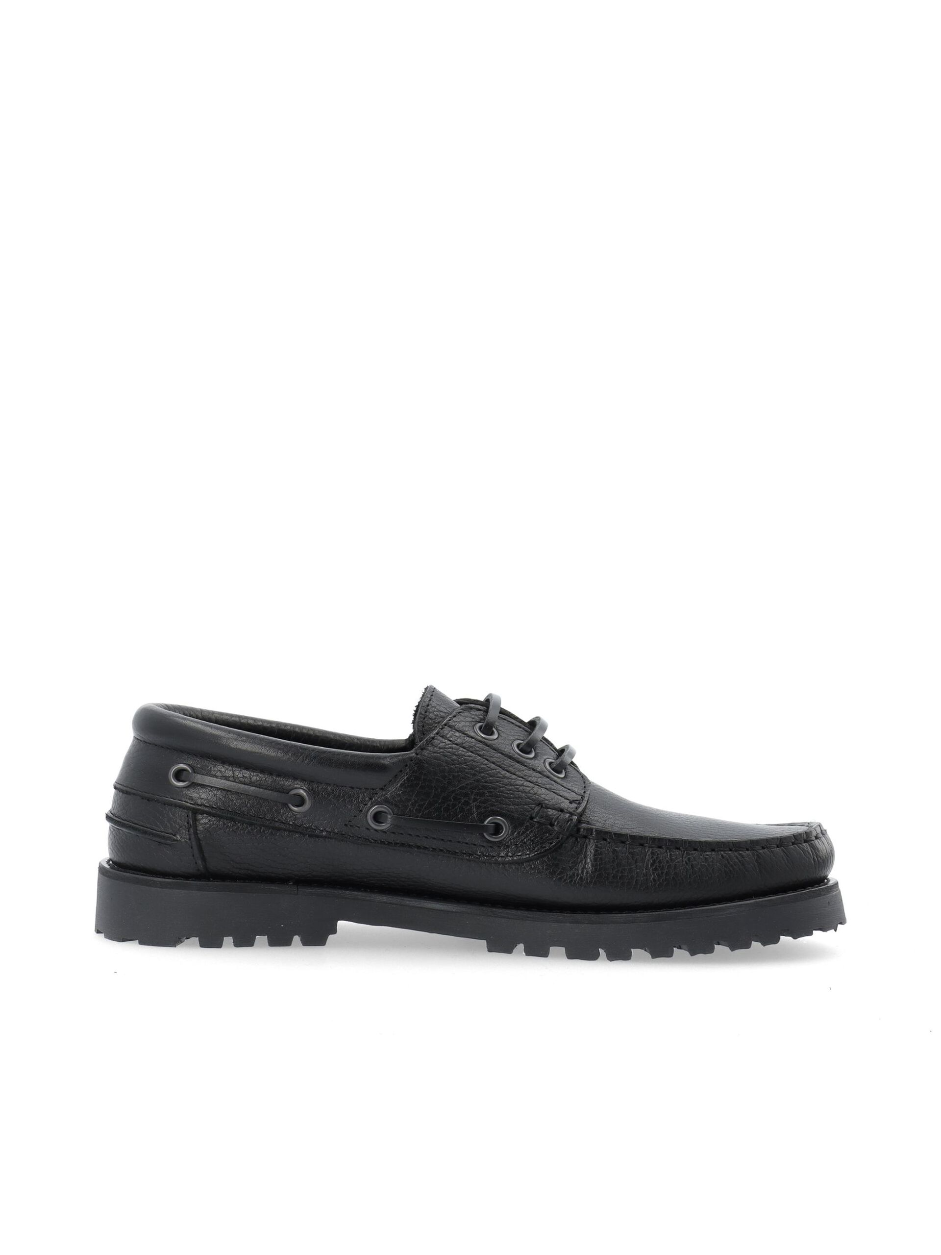 Carousel image - BIAGREG BOAT SHOES, Black | 2
