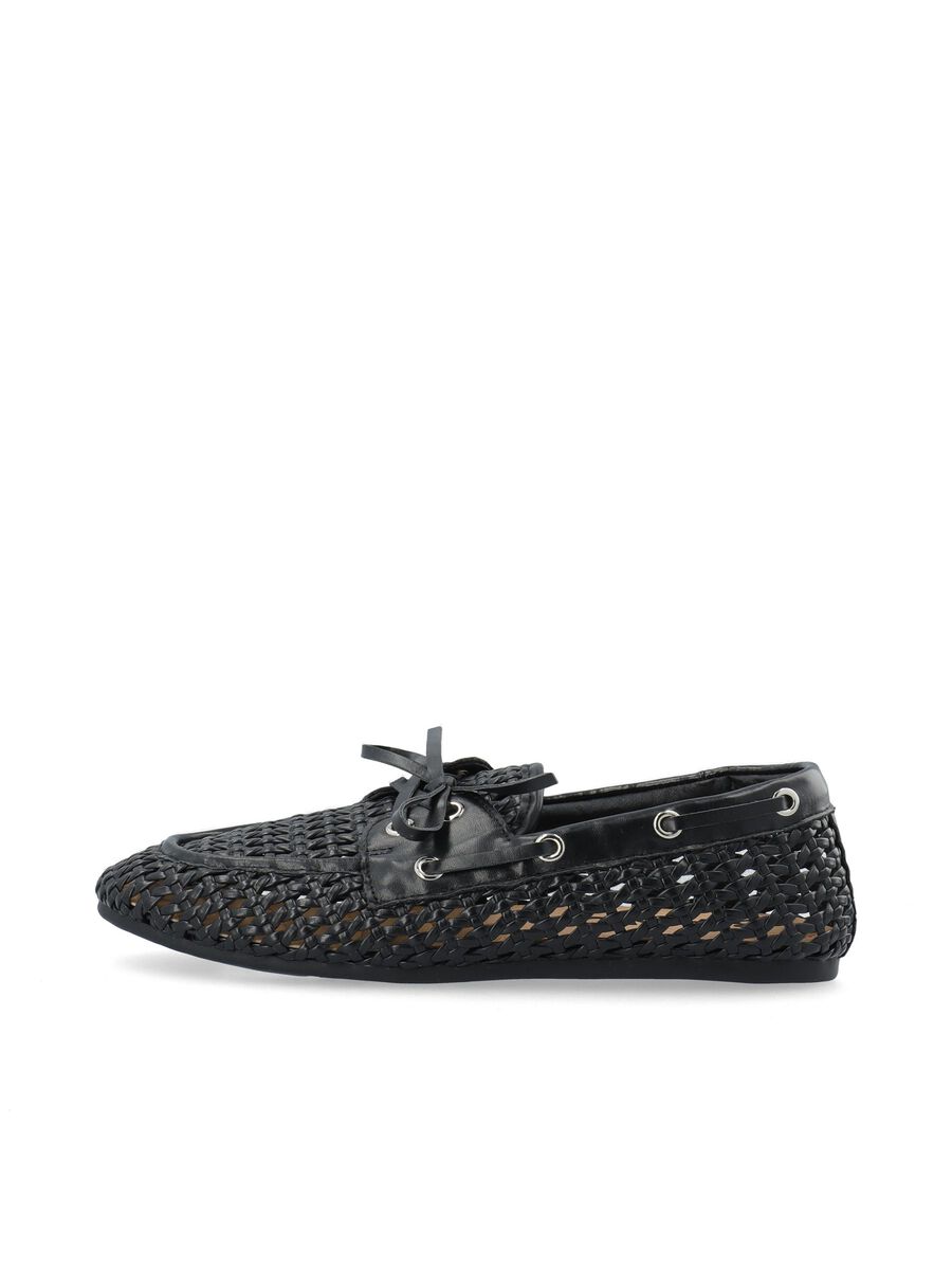 Product tile image - BIAMARLENE BOAT SHOES, Black | 11252697_Black