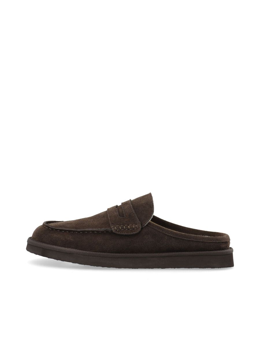 Product tile image BIAOSCAR BACKLESS LOAFER, DarkBrown 12660602_DarkBrown