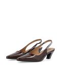 Product image thumbnail - BIABALEY SLINGBACKS, BrownPatent | 3