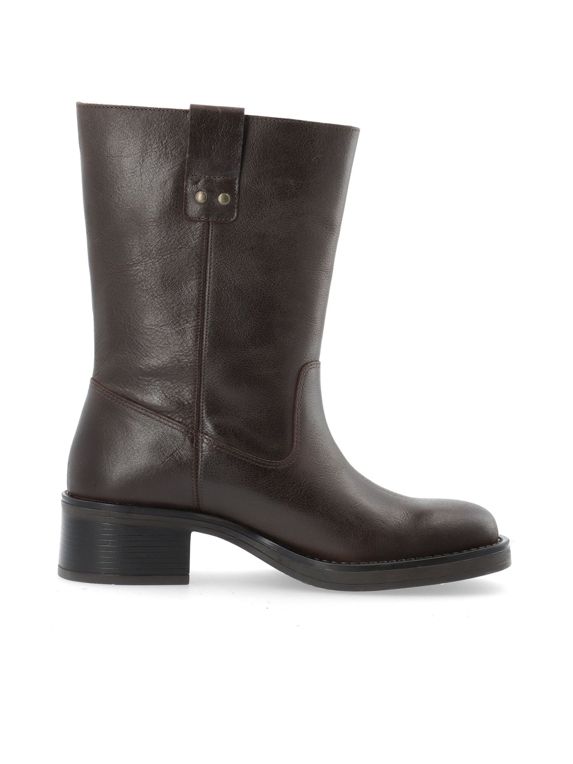 Carousel image - BIAMARY LEATHER BOOTS, Brown | 2