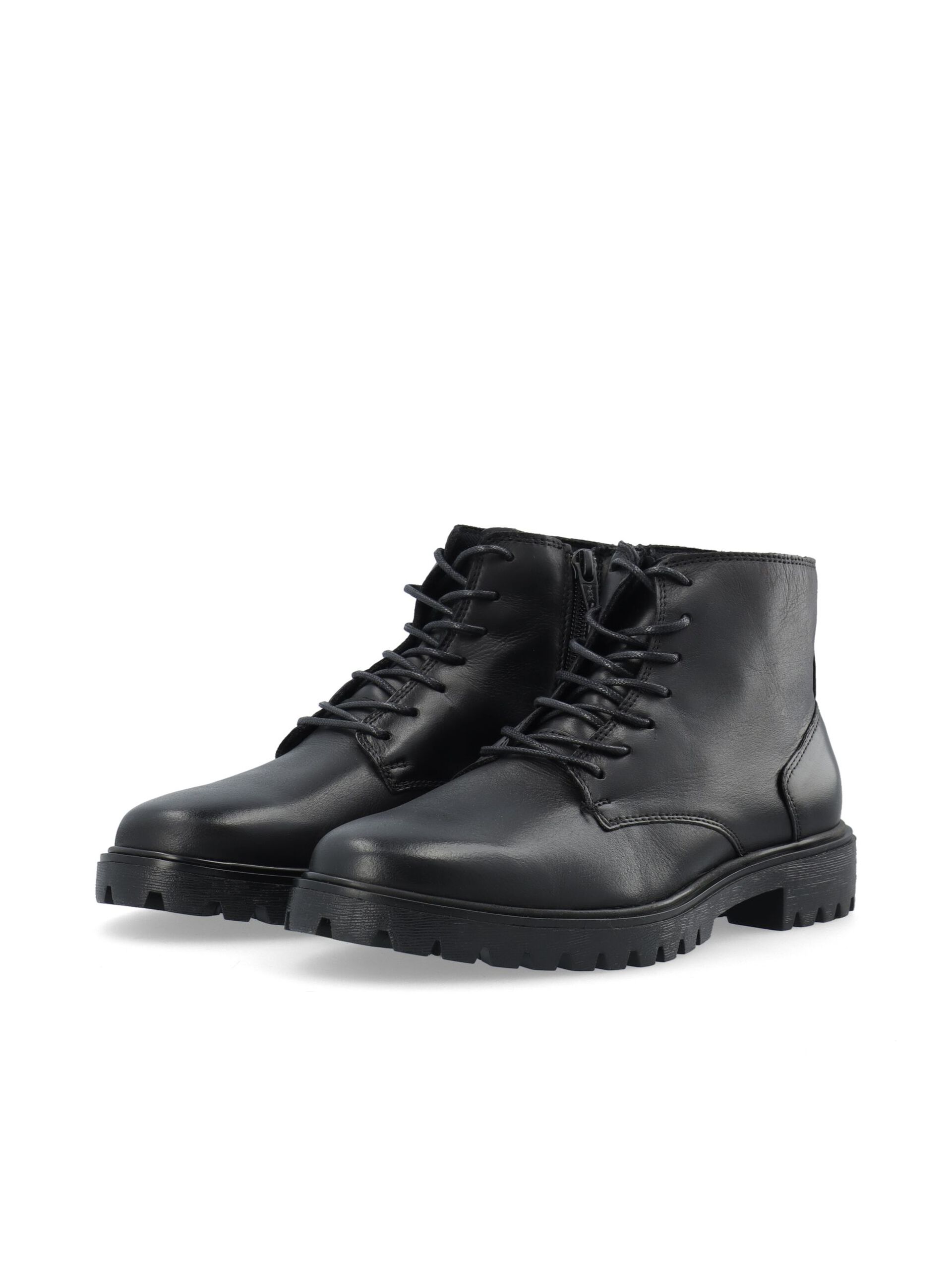 Carousel image - BIAGINA BOTAS CON CIERRE DE CORDONES, Black | 3