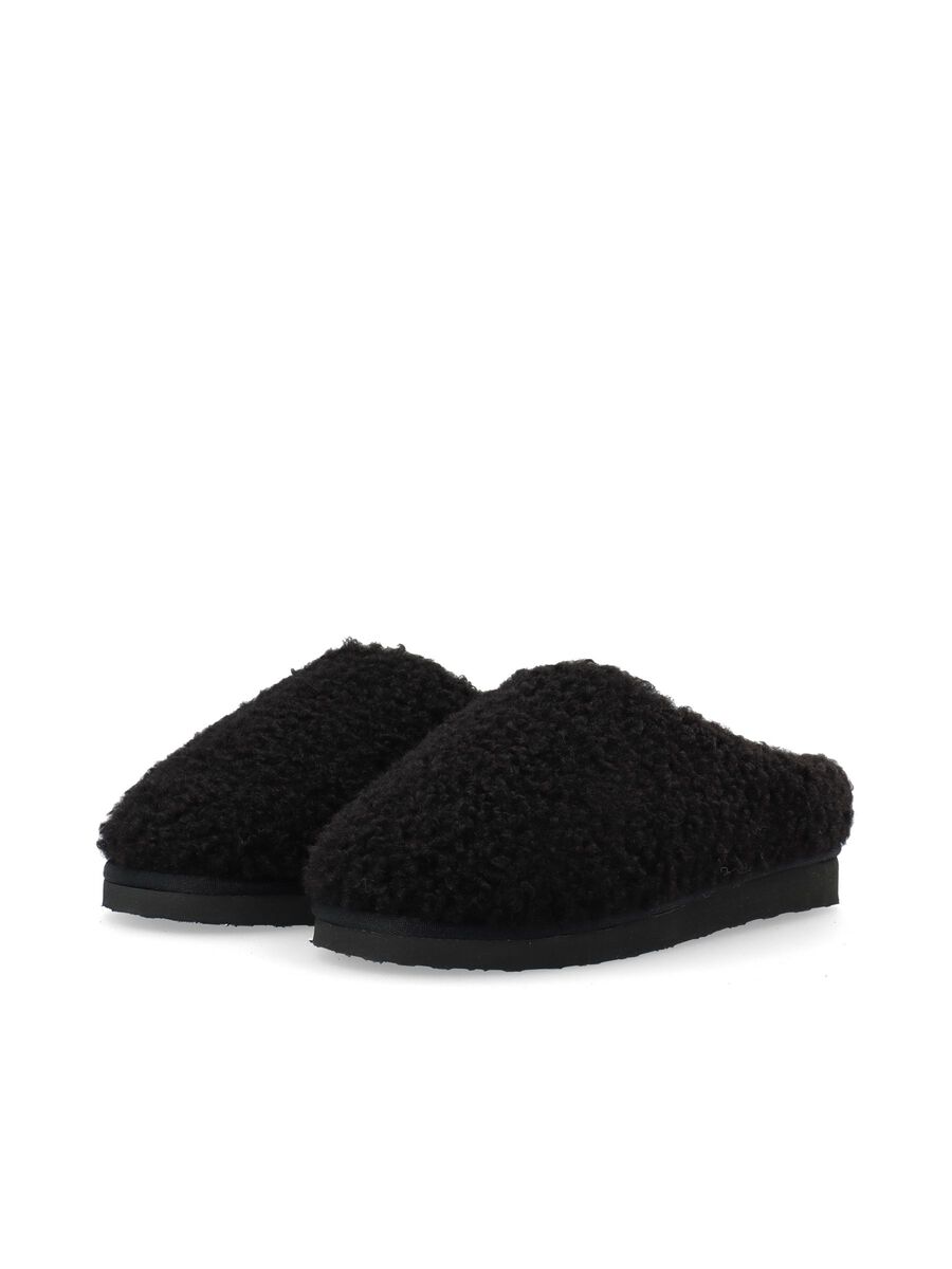 Chaussons Kamik Nutmeg Pour Femme - Noir Et Blanc Taille 38