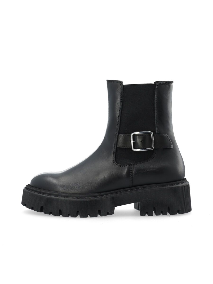 Bianco BIAGARBI BUCKLE BOOTS, Black, highres - 11300648_Black_001.jpg