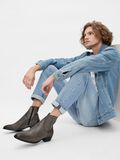 Product image thumbnail - BIABECK LEATHER BOOTS, LightGrey | 5