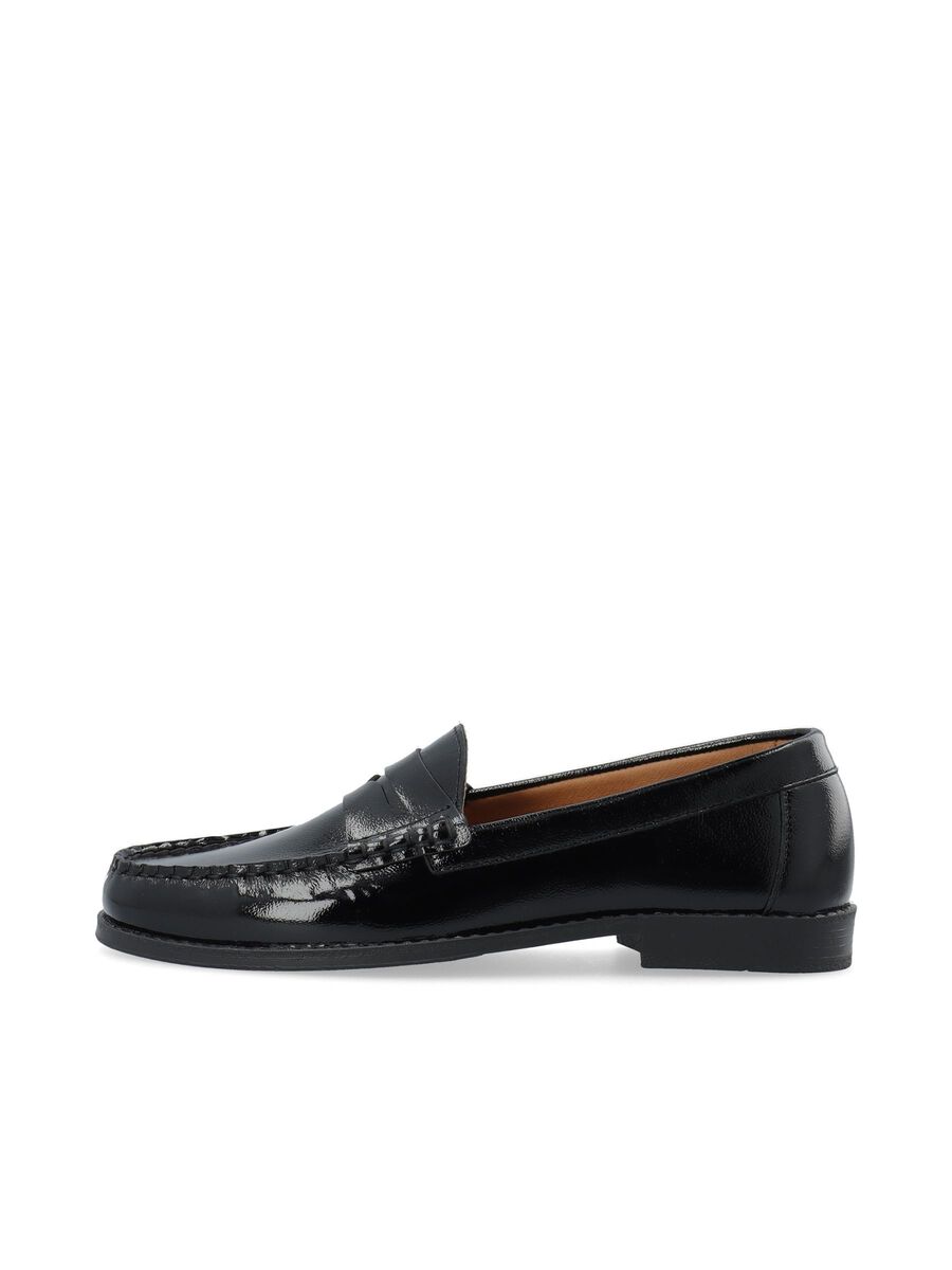 Bianco BIAPOP LEATHER LOAFERS, Black, highres - 11251696_Black_001.jpg