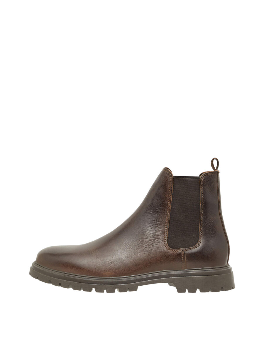 Bianco BIAGIL CHELSEA BOOTS, Dark Brown, highres - 12560019_DarkBrown_001.jpg