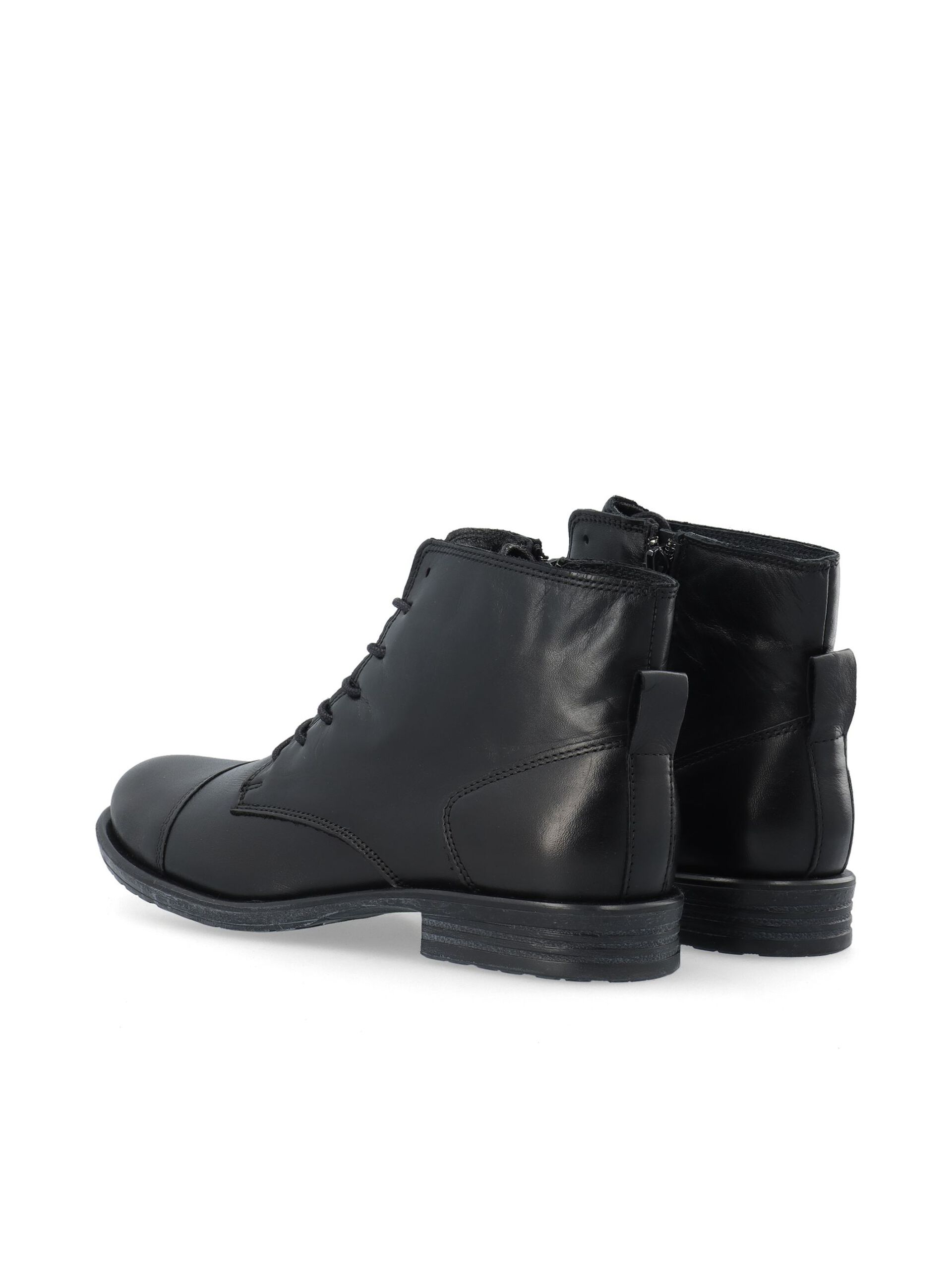 Carousel image - BIADANELLE LEATHER BOOTS, Black | 7