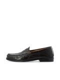 thumbnail Biapop croc leather penny loafers, colour: brown, product.image.perspective.