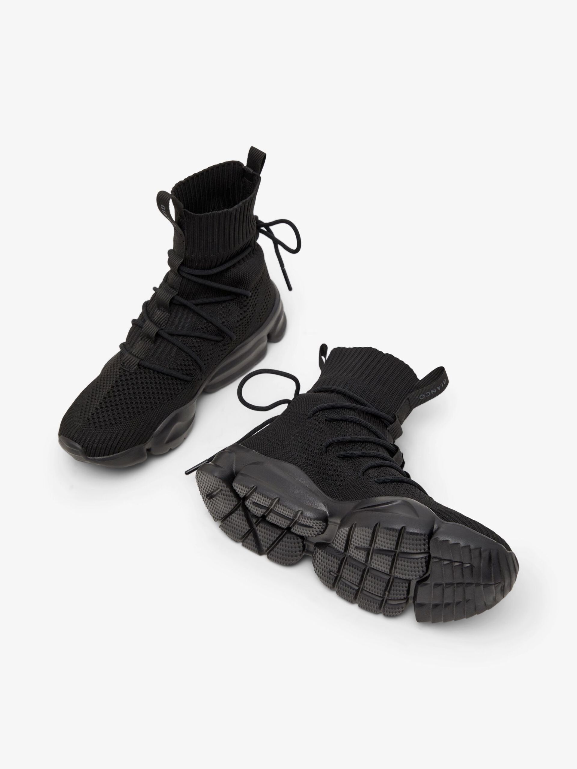 Carousel image - BIADENISA HIGH-TOP TRAINERS, Black4 | 4