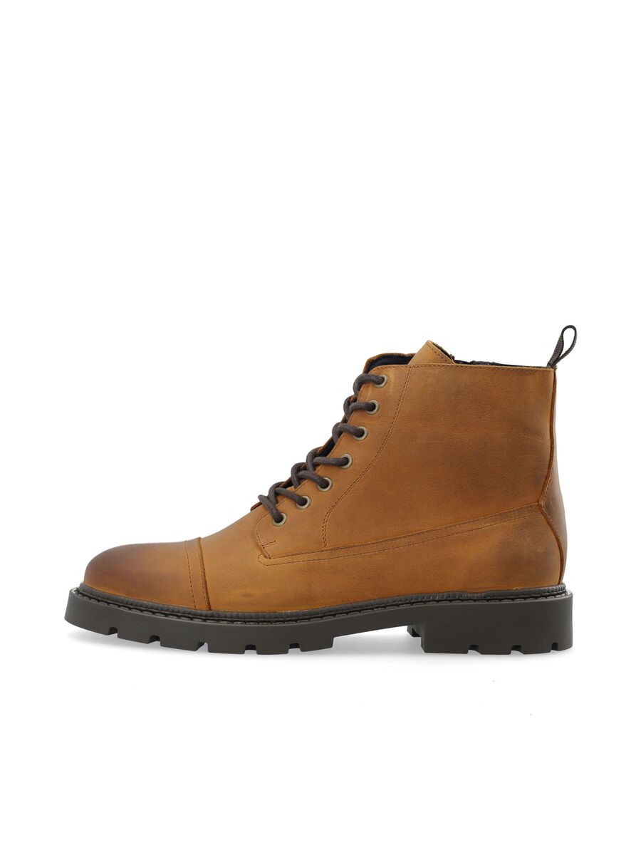 Product tile image - BIAJEFF LACE-UP BOOTS, Tan | 12560519_Tan
