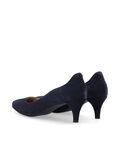 Bianco DÉCOLLETÉ IN PELLE SCAMOSCIATA, Navy, highres - 11240988_Navy_003.jpg