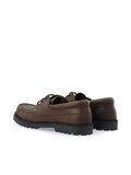 Product image thumbnail - BIAGREG BOAT SHOES, Brown | 5