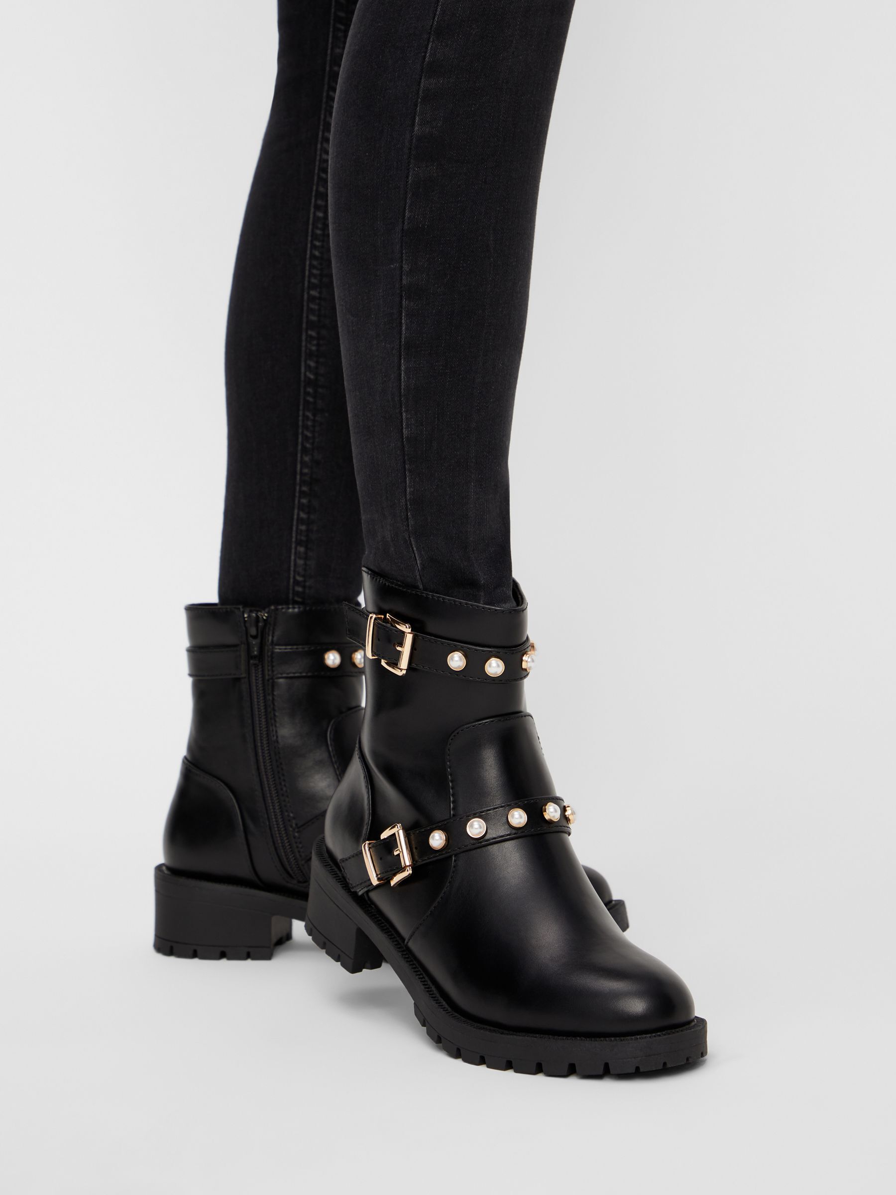 Bianco shop biker boots