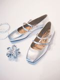 Product image thumbnail - BIAROSE MARY JANE SHOES, Silver | 6
