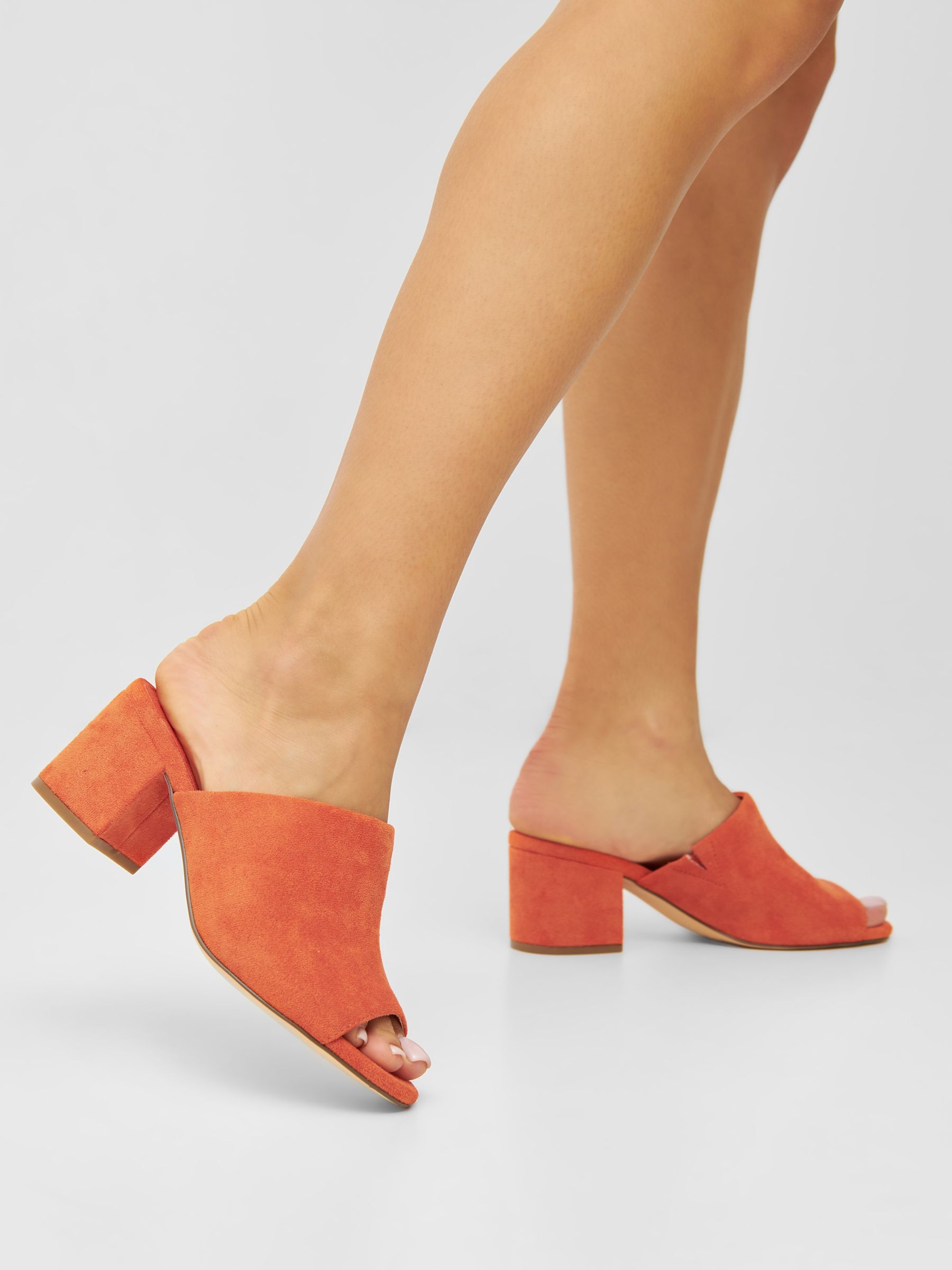 Orange BIACATE MULES Bianco