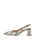 Product image thumbnail - BIAMARALYN SLINGBACK-SKO, WhiteSnake | 1